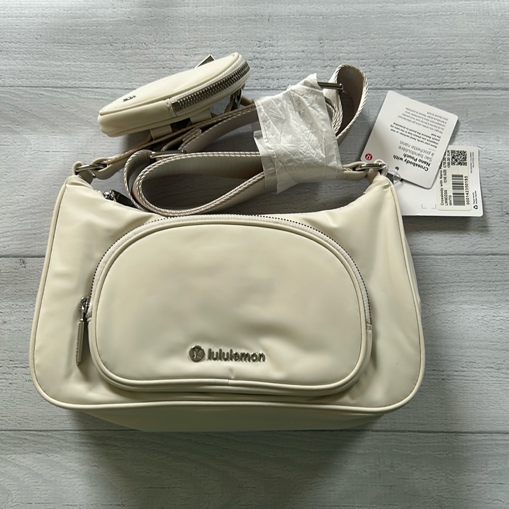 Lululemon Crossbody with Nano Pouch WHTO NWT